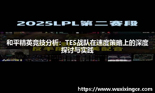 和平精英竞技分析：TES战队在速度策略上的深度探讨与实践