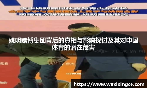 姚明赌博集团背后的真相与影响探讨及其对中国体育的潜在危害
